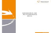 Portal de Economía Solidaria - Memoria actividades 2011 actividades 2011.pdf · 3 Memoria 2011 1. Presentación AERESS, la Asociación Española de Recuperadores de Economía Social