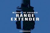MANUAL DE USUARIO RANGE EXTENDER · Al actuar como cargador de la batería principal, el Range Extender es compatible con cualquier versión del sistema X35 de Ebikemotion. Tras conectar
