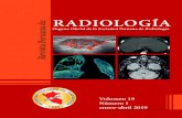 RADIOLOGÍA Revista Peruana de 2019-1 2 completo.pdf · primeras metas fue el relanzamiento de la Revista Peruana de Radiología. En verdad una tarea difícil, pero no imposible y
