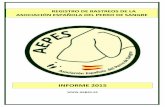 REGISTRO DE RASTREOS DE LA ASOCIACIÓN ...aepes.es/wp-content/uploads/2016/12/Informe-Rastreos...Los registros utilizados en el presente informe fueron enviados por un total de 26