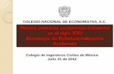 México potencia económico-industrial en el siglo XXI ...bioicm.cicm.org.mx/wp/wp-content/uploads/2017/04/ESPI-ERAM.pdf · ) Consolidación en el extranjero, de las utilidades de