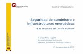 Seguridad de suministro e infraestructuras energéticas · Objetivos de la política energética en España •Diversificación consumo energía primaria ... ENERGIAS RENOVABLES 9851