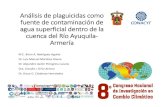 Análisis de plaguicidas como de contaminación de Río Ayuquila … · 2018. 10. 27. · 2. Determinar la concentración de plaguicidas en el agua superficial de la cuenca del Río