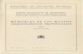 MEMORIAS DE LOS MUSEOS ARQUEOLÓGICOS PROVINCIALESc4d58096-09aa-48b3-b5bc-ce4b393b1... · 2019. 12. 9. · La Exposición de Orfebrería y objetos de Culto, (A"te español de los