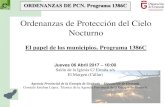 Ordenanzas de Protección del Cielo Nocturnoaltiplanogranada.org/wp-content/uploads/2017/05/... · ORDENANZAS DE PCN. Programa 1386C Ordenanzas de Protección del Cielo Nocturno Jueves