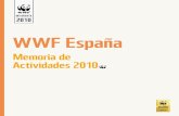 WWF Españaawsassets.wwf.es/downloads/memoria2010_cons_leg.pdf · 2012. 6. 14. · La UNESCO realizó un informe muy desfavorable sobre las afecciones a Doñana, destacando el oleoducto