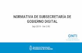 Presentación de PowerPoint - Argentina...TECNOLÓGICA, en el plazo de 60 días partir de la publicación de la presente Resolución, los Asistentes Virtuales que administren y mantengan,