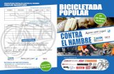 BICICLETADA POPULAR CONTRA EL HAMBRE HOJA DE … · 2018. 3. 2. · la bicicletada al recoger la camiseta en la carpa de Acción contra el hambre o por SMS. ÓN A ¡Te esperamos!