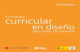 Sociología Formación curricular en diseño...2017/01/25  · Formación Curricular en Diseño para Todas las Personas 12 En la Fundación ONCE para la cooperación e inclusión social