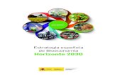 Estrategia española de Bioeconomía Horizonte 2030cytema.es/files/2012/09/Estrategia-Española-de...4 Estrategia española de Bioeconomía Horizonte 2030 La Estrategia propone medidas