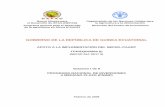 GOBIERNO DE LA REPÚBLICA DE GUINEA ECUATORIAL · Guinea Ecuatorial: Plan Nacional de Inversión a Medio Plazo en Agricultura y Desarrollo Rural (PNIMP) 1 I. INTRODUCCIÓN A. Descripción