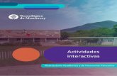Actividades interactivas - Innovación Educativa · 2020. 5. 11. · Actividades interactivas Pruebas y revisión de actividades existentes en las plataformas h5p y genial.ly GENIAL.LY