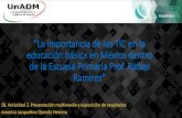 “La importancia de las TIC en la educación básica en ... · “La importancia de las TIC en la educación básica en México dentro de la Escuela Primaria Prof. Rafael Ramirez”
