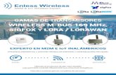 WIRELESS M-BUS 169 MHz SIGFOX Y LORA / LORAWAN de presentacion Enle… · de objetos M2M (máquina a máquina) e IoT (Internet de las cosas) para el rendimiento energético de los