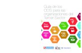 Guía de los ODS para las organizaciones del Tercer Sector · Objetivo 14 ... Con el proyecto “Madrid se mueve por la Agenda 2030 de desarrollo sostenible” la FVF ha consolidado