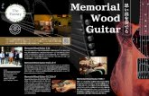 Memorial Wood を 奏 Guitar - the-foresty.jp¤¾内報-vol.6.… · 2011年3月11日。今でも忘れることのできないあの日のことだった。その当時のこ とを代表の梶屋さんはこう語っている。「東日本大震災の津波で楽器を流された人