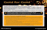 Gold for Gold - UVGold for Gold refleja el compromiso de la RSC con la comunidad química y los recientes avances en Open Access. ‘ lorraine estelle, directora ejecutiva de jisc,