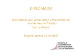 Conf U Nal Introducciontransito.worldtrainingcolombia.com/pdf/Ministerio de Transito.pdf · • Los accidentes de tránsito no les pasan solo a los “demás ”, y efectivamente