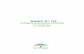 BANEF N.º 129 - Junta de Andalucía · 2008. 7. 21. · Boletín de Actualidad Normativa Económico Financiera BANEF N º 129 NORMAS DESTACADAS Resolución de 30 de junio de 2008,