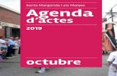 Santa Margarida i els Monjos Agenda octubre19_w… · presentació dels projectes acceptats, del 18 al 31 d’octubre: selecció i valoració dels projectes acceptats. XXXI Premis