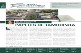 Mons. Juan José Larrañeta OP PAPELES DE TAMBOPATA · 2017. 9. 4. · árboles, de la enmarañada selva, en la belleza de las distintas aves, en el en - canto de dos ciudades: Puerto