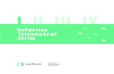 Informe Trimestral 2018gaceta.diputados.gob.mx/Gaceta/63/2018/may/Cofece...2018/05/14  · Con la publicación del Primer Informe Trimestral 2018, la Comisión Federal de Competencia