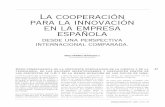 LA COOPERACIÓN PARA LA INNOVACIÓN EN LA EMPRESA … · ECONOMÍA INDUSTRIAL N.o 346 • 2002 / IV 47 La cooperación para la innovación en la empresa española desde una perspectiva