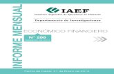 INFORME MENSUAL€¦ · Informe Mensual Económico Financiero N° 288 – Febrero de 2014 - 1 ... ANEXO ESTADÍSTICO 18 Departamento de Investigaciones INFORME MENSUAL ECONÓMICO