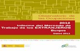 Burgos Mercado de trabajo de los extranjeros 2012/2049-1.pdf · 2020. 6. 15. · Fuente: Instituto Nacional de Estadística. Enero 2011. La población de extranjeros en la provincia