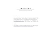 pygame 1.8 en español - LosersJuegos.com.ar · Referencia para programadores en español. Última actualización: 05/02/09 Resumen Este documento contiene una traducción no oficial