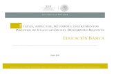 Secretaría de Educación de Veracruz - EAMI …• La política educativa dirigida a la Educación Básica, que señala los aspectos sustanciales a ser considerados en la Evaluación