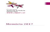 Memòria 2017 - FAP · Intervenció Grupal en Tabaquisme des de l’Atenció Primària Barcelona 03/03/2017 28 8 Recursos en la intervenció Grupal i la formació: una mirada empoderadora