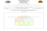 PERIÓDICO OFICIALdocumentos.congresoqroo.gob.mx/decretos-pdo/... · periÓdico oficial del estado de quintana roo chetumal, q. roo a 2 de julio de 2019 registrado como artÍculo