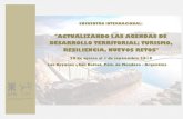 ACTUALIZANDO LAS AGENDAS DE DESARROLLO …...Secretaría de Turismo de la Nación. 10.00 - 10.30 Provincia: Planificación de las inversiones turísticas para el fortalecimiento de