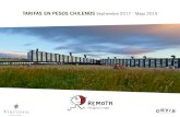 TARIFAS EN PESOS CHILENOS Septiembre 2017 - Mayo 2019 · 2018. 3. 26. · Bar abierto (Incluye: selección de vinos Chilenos y licores de la casa, aguas, bebidas y jugos). Uso de