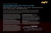 SOLUCIONES DE IMPRESIÓN DIGITAL Controlador de color Fiery ... · Controlador de color Fiery E-42B para la Ricoh Pro C5100S/C5110S Entregue una calidad de color excepcional con una
