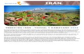 TREKKING IRÁN –TOCHAL Y DAMAVAND 2020...2020/07/13  · con coloridos azulejos, delicadas pinturas y con la posibilidad de un panorama de las ciudad y sus minaretes desde la terraza;