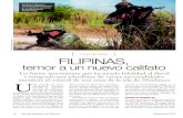 Filipinas, temor a un nuevo califato · Arabia Saudita y Chechenia. Incluso se sospecha que algunos vienen del Ma-greb. Los islamistas filipinos se han vuel-to expertos en la utilización