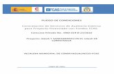 PLIEGO DE CONDICIONES · 2018. 2. 13. · PLIEGO DE CONDICIONES Contratación de Servicios de Auditoría Externa para Proyecto Financiado con Fondos FCAS. Concurso Privado No: HND-014-B-27/2016
