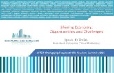 Sharing Economy: Opportunities and Challenges · BORDEAUX BRATISLAVA BRUGES BRUSSELS BUDAPEST BURSA CATALUNYA TOURISM COLOGNE ... • Trade digital brochure . Knowledge Group ...