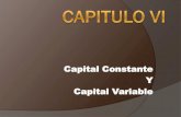 Capital Constante Y Capital Variable - WordPress.com · Karl Marx denomina capital variable o parte variante del capital a la porción del capital invertida en fuerza de trabajo.