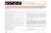 Role of stenting in gastrointestinal benign and malignant ... · ment of a variety of gastrointestinal malignant and benign diseases, which plays a vital role in alleviating obstructive