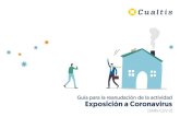 Guía para la reanudación de la actividad Exposición a Coronavirusfeltrero.com/docs/guia_reaunudacion_actividad.pdf · 2020. 4. 24. · Exposición a Coronavirus (SARS-CoV-2) #YOMECUIDO