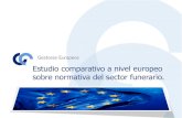 Estudio comparativo a nivel europeo sobre normativa del ... · 16. Estudio comparativo a nivel europeo sobre normativa del sector funerario Normativa base: Ley Cementerios (1990:11444)