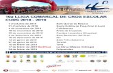 CONSELL ESPORTIU D’OSONA 10a LLIGA COMARCAL DE CROS ...ceosona.com/assets/calendari-cros-1819.pdf · CONSELL ESPORTIU D’OSONA 10a LLIGA COMARCAL DE CROS ESCOLAR CURS 2018 - 2019