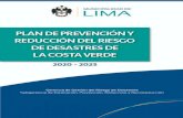 PLAN DE PREVENCIÓN Y REDUCCIÓN DEL RIESGO DE … · 2020. 7. 1. · Plan de Prevención y Reducción del Riesgo de Desastre de la Costa Verde 2020 – 2023 Página | 6 EQUIPO TÉCNICO