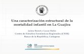 Una caracterización estructural de la mortalidad infantil en La …guajira360.org/wp-content/uploads/2017/04/Seguridad... · 2017. 6. 30. · La desnutrición infantil La desnutrición