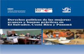 C El Salvador, Costa Rica y Panamá , Costa Rica y Panamá · A través de este trabajo, el IIDH se propone contribuir a la reflexión y análisis de la participación política de