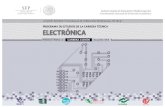 Presentación de PowerPointcbtis164.edu.mx/web/planes_de_estudio/2016/Electronica... · Módulo II - Mantiene circuitos electrónicos de control : Módulo III - Mantiene sistemas