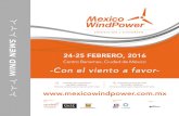 News MWP 2016 15Feb OK electronico - EJKrause …ejkrause.com.mx/mwpcamps/news/News_wind_2016/assets/...24-25 FEBRERO, 2016 Centro Banamex, Ciudad de México WIND NEWS-Con el viento